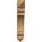 Ekena Millwork Olympic Arts & Crafts Rough Sawn Bracket, Western Red Cedar, 6"W x 32"D x 36"H BKT06X32X36OLY03RWR - alternate 3